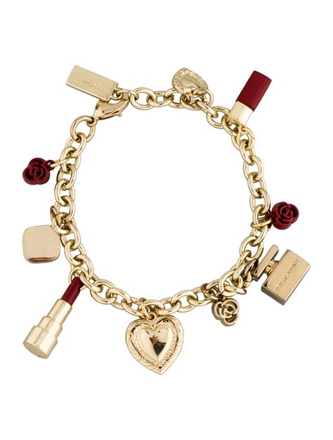 dolce and gabbana charm bracelet.